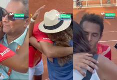 El emotivo encuentro entre Juan Pablo Varillas y su familia tras su victoria en Roland Garros 2023 | VIDEO