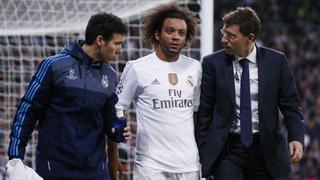 Marcelo solo sufre contractura y llegaría al Real Madrid-Barza