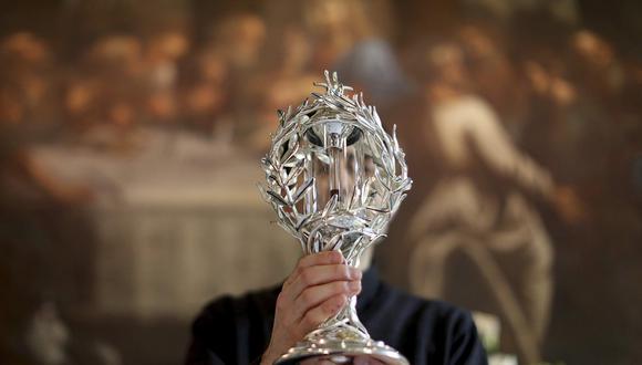 Esta reliquia contiene la sangre del papa Juan Pablo II, canonizado en el 2014 por el actual líder de la Iglesia católica Francisco I. (Reuters)