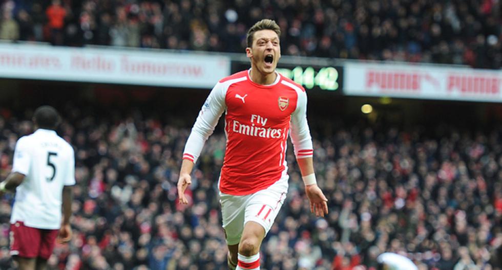 Ozil volvió al gol. (Foto: Getty Images)