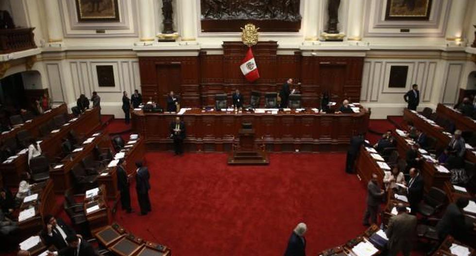 Pleno del Congreso de la República sesionó hasta pasada la medianoche de hoy, en que vence la presente legislatura. (Foto: GEC)