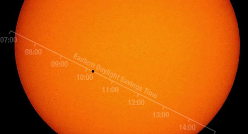 Mercurio transitará entre el Sol y la Tierra el 9 de mayo (NASA)