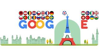 Google celebra el inicio de la Eurocopa 2016 con nuevo ‘doodle’