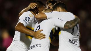 Boca Juniors aplastó a San Martín con un contundente 4-0 por la Superliga argentina