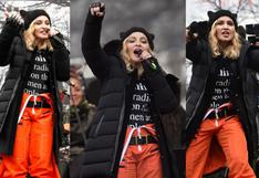 Madonna y su contundente mensaje contra Donald Trump en la Marcha de las Mujeres 