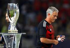 José Mourinho: tristeza y frustración tras derrota del Manchester United ante Real Madrid