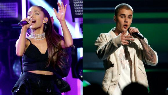 Ariana Grande vs. Justin Bieber (Foto: Reuters / AFP)