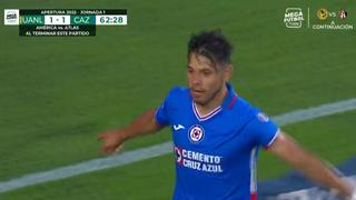 Ángel Romero anotó el 2-1 de Cruz Azul ante Tigres por la Liga MX | VIDEO