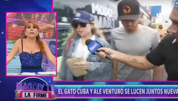 Gato Cuba y Ale Venturo son vistos juntos nuevamente | Captura: ATV