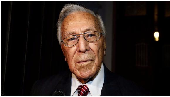 Luis Bedoya Reyes mantuvo una activa vida política hasta sus 102 años. (Foto: GEC)