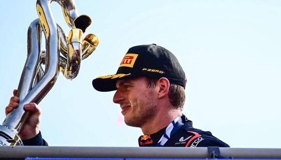 Max Verstappen ganó el GP de Italia en Monza 2023: Checo Pérez segundo y Carlos Sainz Jr. tercero | Foto: AFP