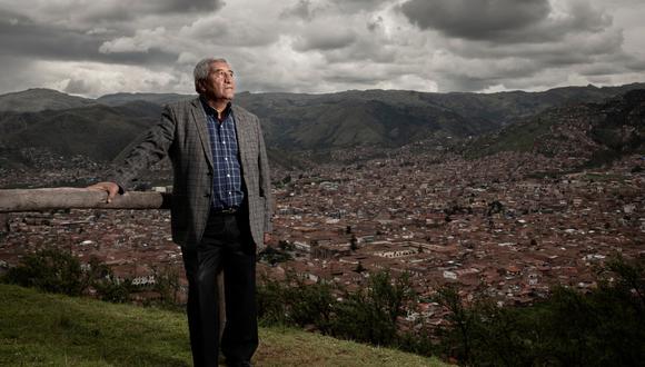 LÍDER COMUNAL. Jorge Ccorimanya, descendiente de Yahuar Huácac y de Wiracocha, recientemente fallecido por COVID-19, recibió la mayor alegría de su vida al enterarse de su parentesco con dos grandes gobernadores cusqueños. Este descubrimiento dice mucho de los años de marginación hacia familias de la elite cusqueña. (Foto: Luis Miranda)