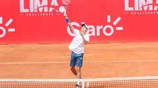 Nicolás Álvarez avanzó a segunda ronda del Lima Challenger de tenis