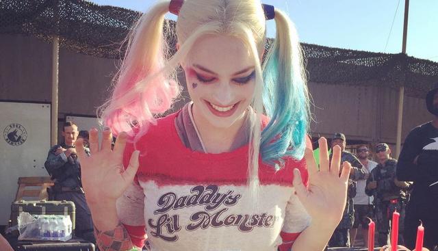 Margot Robbie, Harley Quinn en "Suicide Squad", estaría en "Fools Day". (Foto: @margotrobbie)