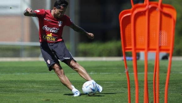 Gianluca Lapadula sumó su tercer día de entrenamientos con la Selección Peruana. (Foto: Daniel Apuy / GEC)