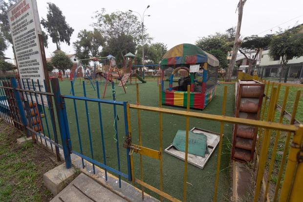 Coronavirus Perú: Juegos sin niños y los parques que mantienen