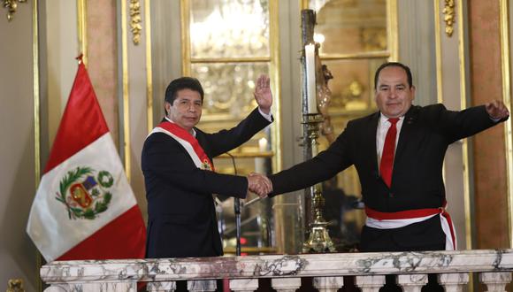 César Paniagua Chacón juró este viernes 5 de agosto como nuevo ministro de Vivienda, Construcción y Saneamiento. (Foto: César Bueno)