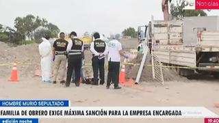 Lurín: trabajador murió sepultado por mezcla de concreto en obra en la Panamericana Sur