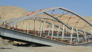 Ica: reconstrucción de puente tardaría hasta seis meses