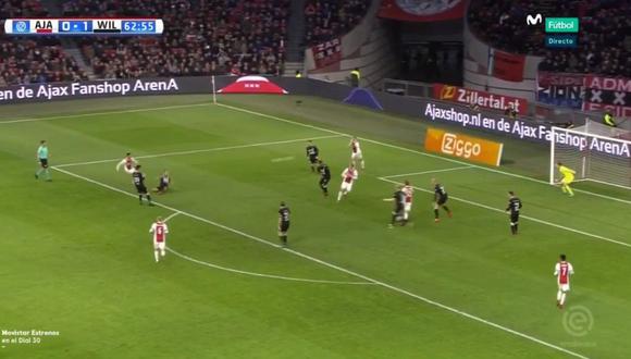 Justin Kluivert sigue brillando con la camiseta del Ajax. (Foto: captura de YouTube)