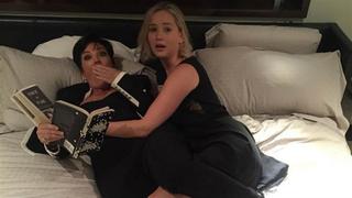 Jennifer Lawrence sorprendió a Kris Jenner con regalo en Navidad