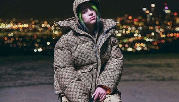 Billie Eilish es amante del oversize y representa fielmente este estilo. (Getty Images)