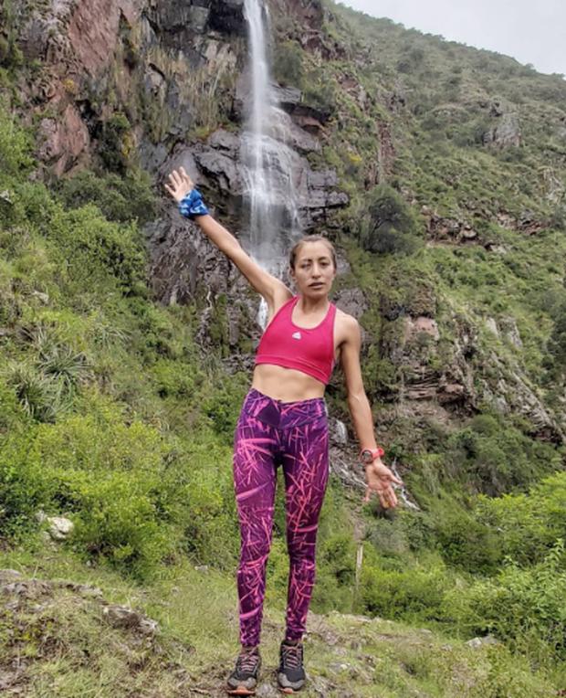 Thalia Valdivia entrenando en el Valle Sagrado del Cusco. (Foto: Difusión)