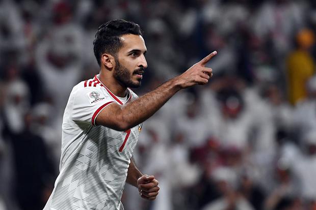 Ali Mabkhout is the United Arab Emirates' all-time goalscorer |  Photo: EFE