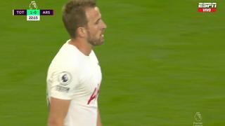 Harry Kane anotó de penal el 1-0 de Tottenham sobre Arsenal | VIDEO