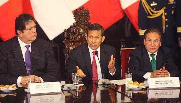 Ollanta Humala se reúne hoy con ex presidentes en Palacio