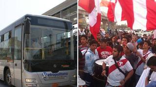Metropolitano ampliará su horario y el número de buses por el Perú-Uruguay