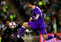 Cristiano Ronaldo falló gol cantado ante el Betis y sin marca