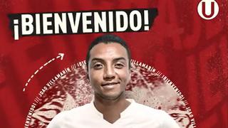 Universitario confirmó su nuevo refuerzo: anunció la llegada de Joao Villamarín | VIDEO