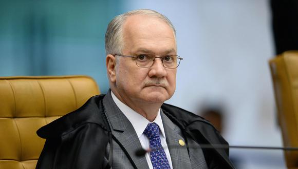 El juez de la Corte Suprema Federal de Brasil, Edson Fachin, quien anuló las condenas contra Lula da Silva. (Foto: AFP).