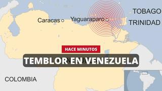 Últimas noticias de Temblor en Venezuela, este 30 de marzo