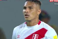 Perú vs Uruguay: Paolo Guerrero perdió una ocasión de gol tras excelente pase de Miguel Trauco