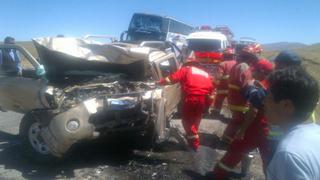 Arequipa: cinco muertos dejaron dos accidentes de carretera