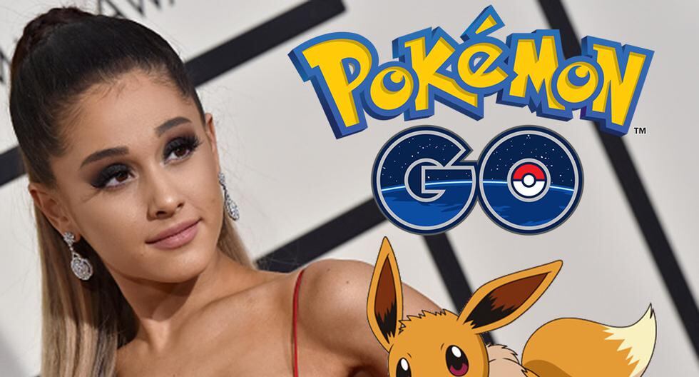 Ariana Grande capturó a un Eevee mientras jugaba Pokémon GO. (Foto: Getty Images)