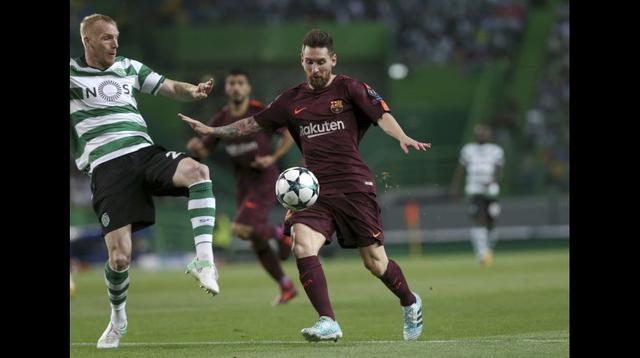 Barcelona vs. Sporting de Lisboa. (Foto: Agencias)