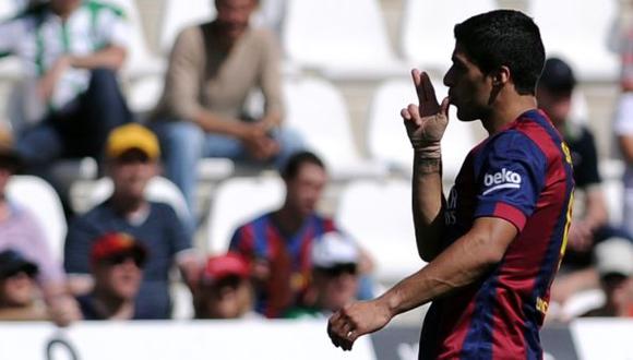 Barcelona: Luis Suárez marcó tres goles en triunfo ante Córdoba