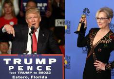 Donald Trump: esta fue su airada respuesta a Meryl Streep tras los Golden Globes 