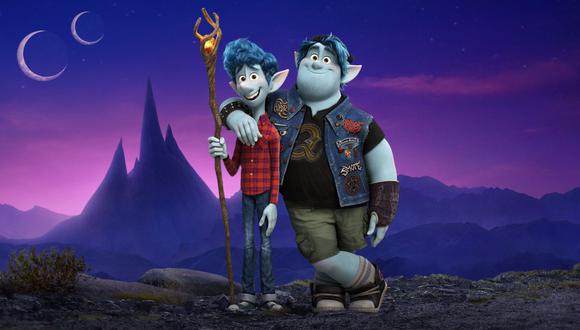 "Onward" ("Unidos") de Pixar cuenta con las voces de  Tom Holland y Chris Pratt. (Foto: Pixar / Disney)