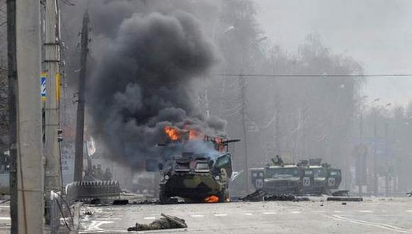 Hay características del conflicto en Ucrania que serían señales de que es una guerra mundial, según Paul Poast. (GETTY IMAGES).