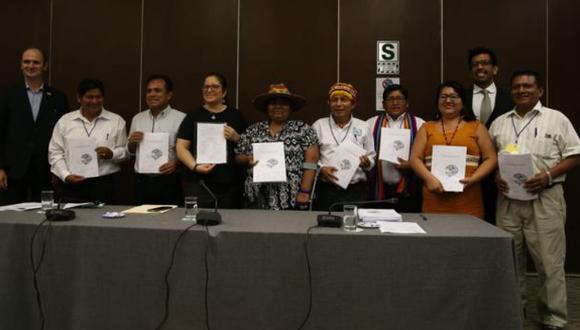 Organizaciones indígenas aprueban plan de consulta previa de reglamento de Ley Marco sobre Cambio Climático