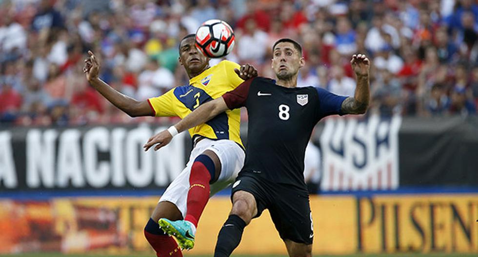 Ecuador cayó sobre la hora contra Estados Unidos en duelo previo a la Copa América. (Foto: EFE)