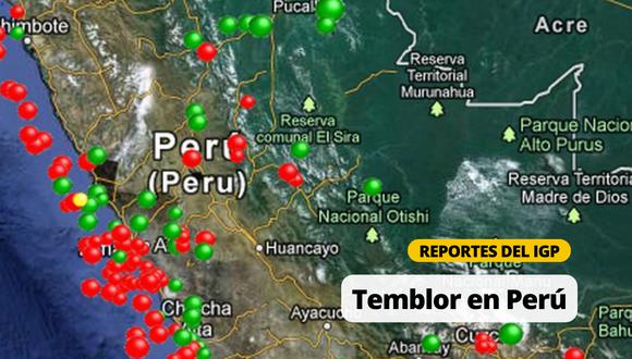 Sismos en Perú hoy, lunes 23 de octubre 2023, vía IGP | Reporte EN VIVO del último temblor, epicentro y magnitud | Foto: Diseño EC