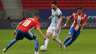 Argentina venció 1-0 a Paraguay por la fecha 3 de la fase de grupos de la Copa América 2021