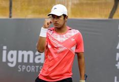 Gonzalo Bueno está en semifinales del Open de Lima: derrotó 2-1 al portugués Gastao Elias