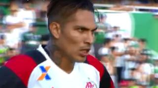 Paolo Guerrero erró dos ocasiones en menos de un minuto [VIDEO]