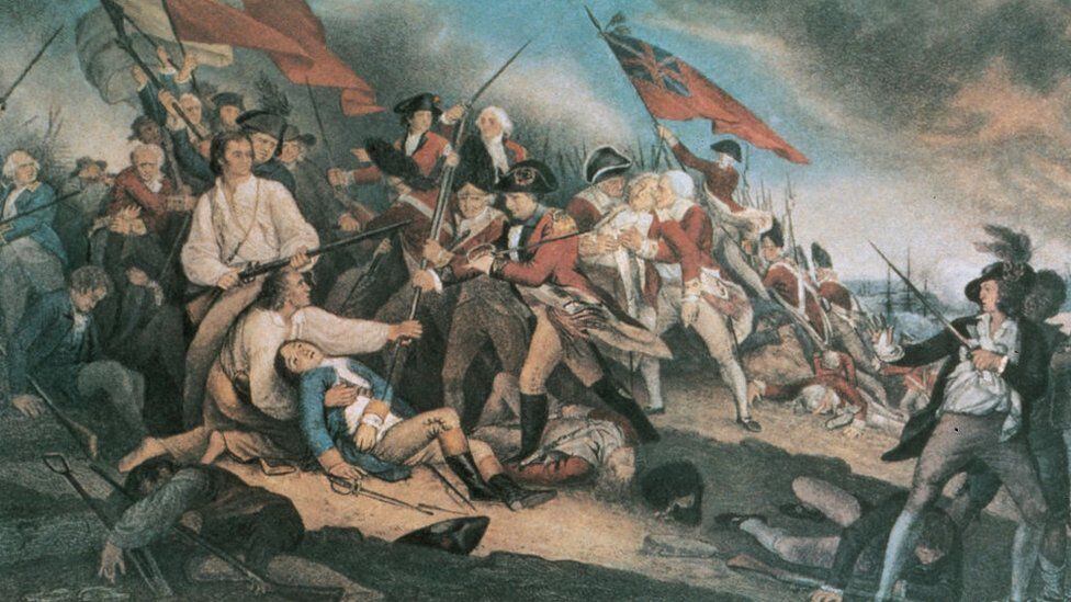 The US War of Independence began on April 19, 1775 and lasted until September 3, 1783. (GETTY IMAGES).